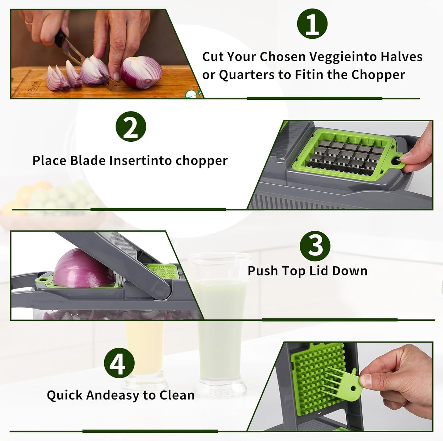 15 in 1 Professional Vegetable Multi-Functional Food Cutting Machine - Salad, Cheese Grater, Mandolin Slicer and Container