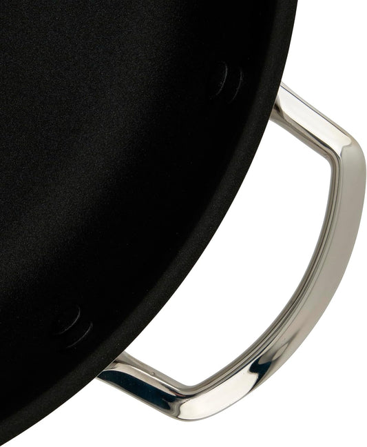 WINCO Tri-Ply Frying Pan, Silver