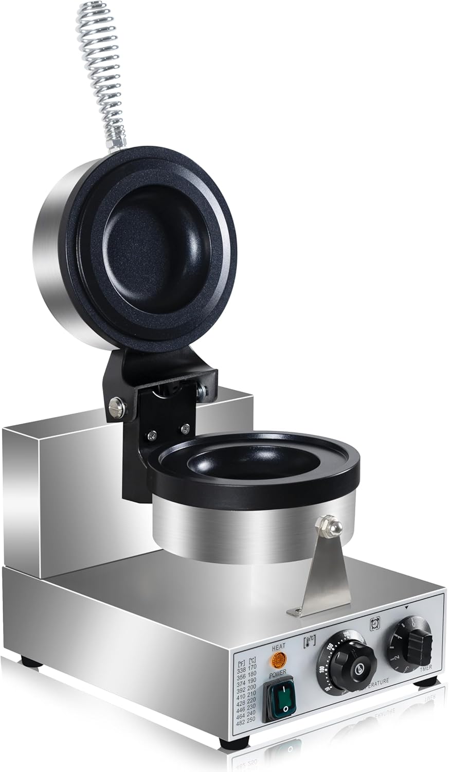 Ice Cream Burger Maker, UFO Burger Maker, Ice Cream Filling Waffle Maker, Hamburger Waffle Maker Sandwich Press Non-stick Panini press waffle machine 110V Gelato Panini Press machine