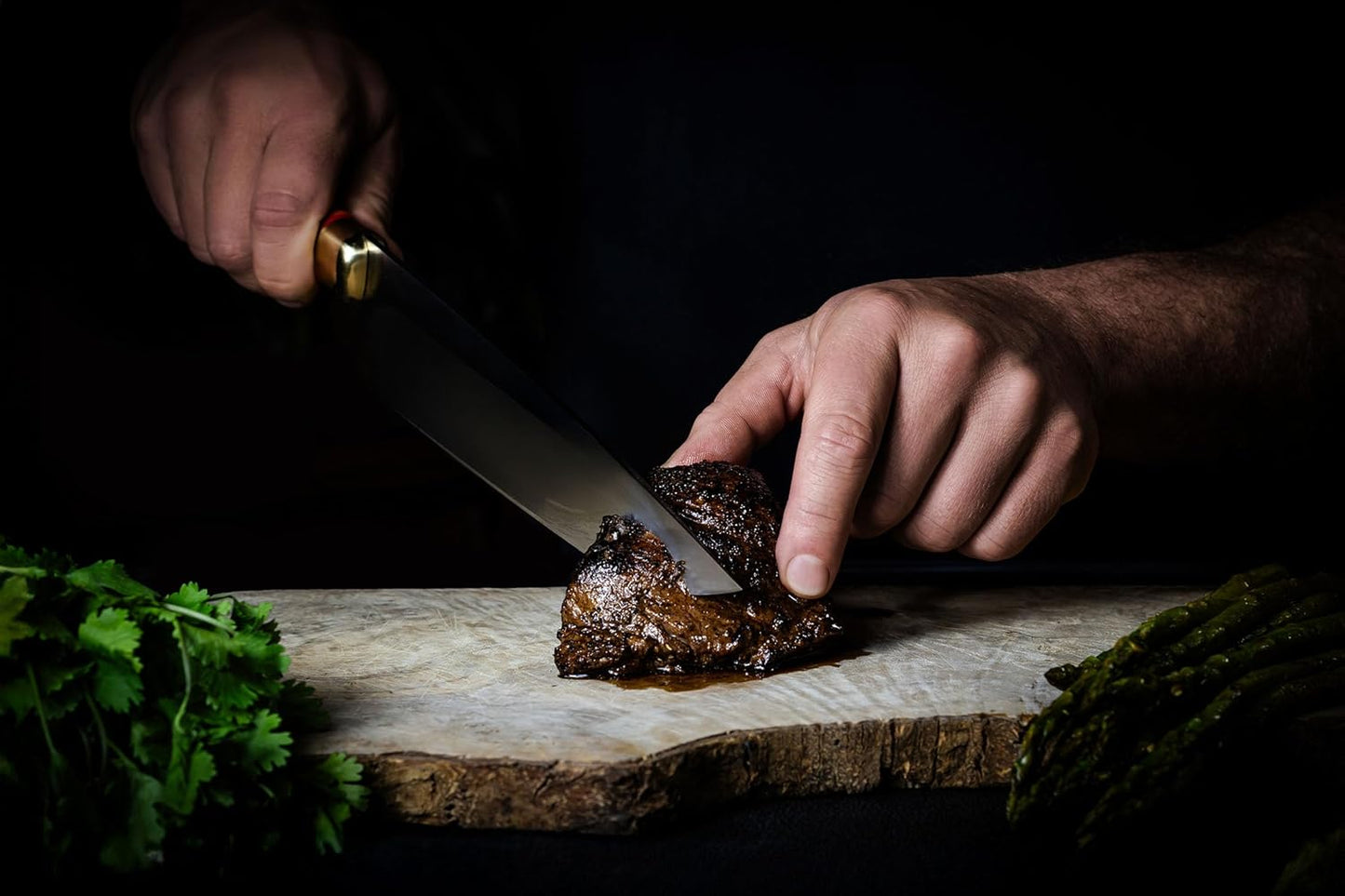 TOUCAN Chef Knife – 8-inch Blade Kitchen Knife – High-Hardness Japanese Steel Knives and Multicolored Handle – Ultra-Sharp Paring Knives – Birthday Gifts for Men and Women