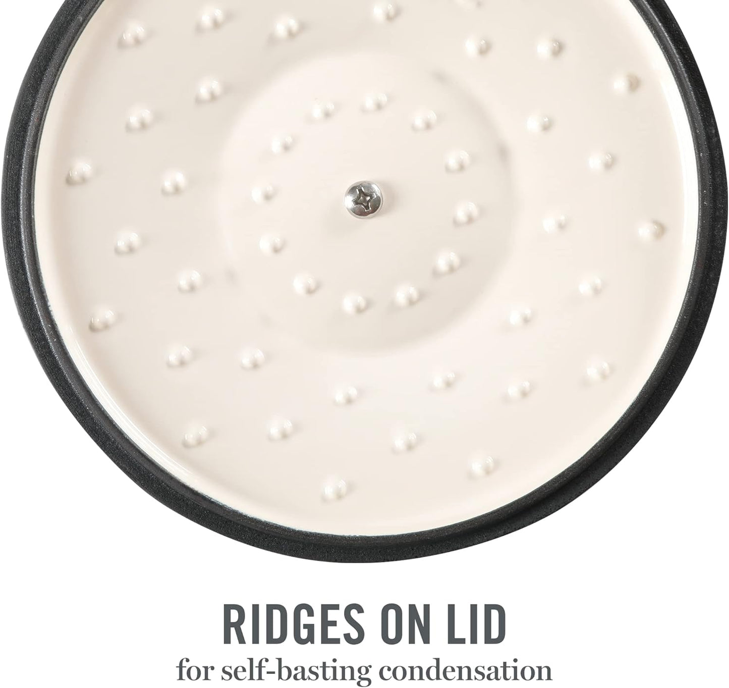 Martha Stewart Eastholm 3-Quart Enameled Cast Iron Dutch Oven - Martha Blue