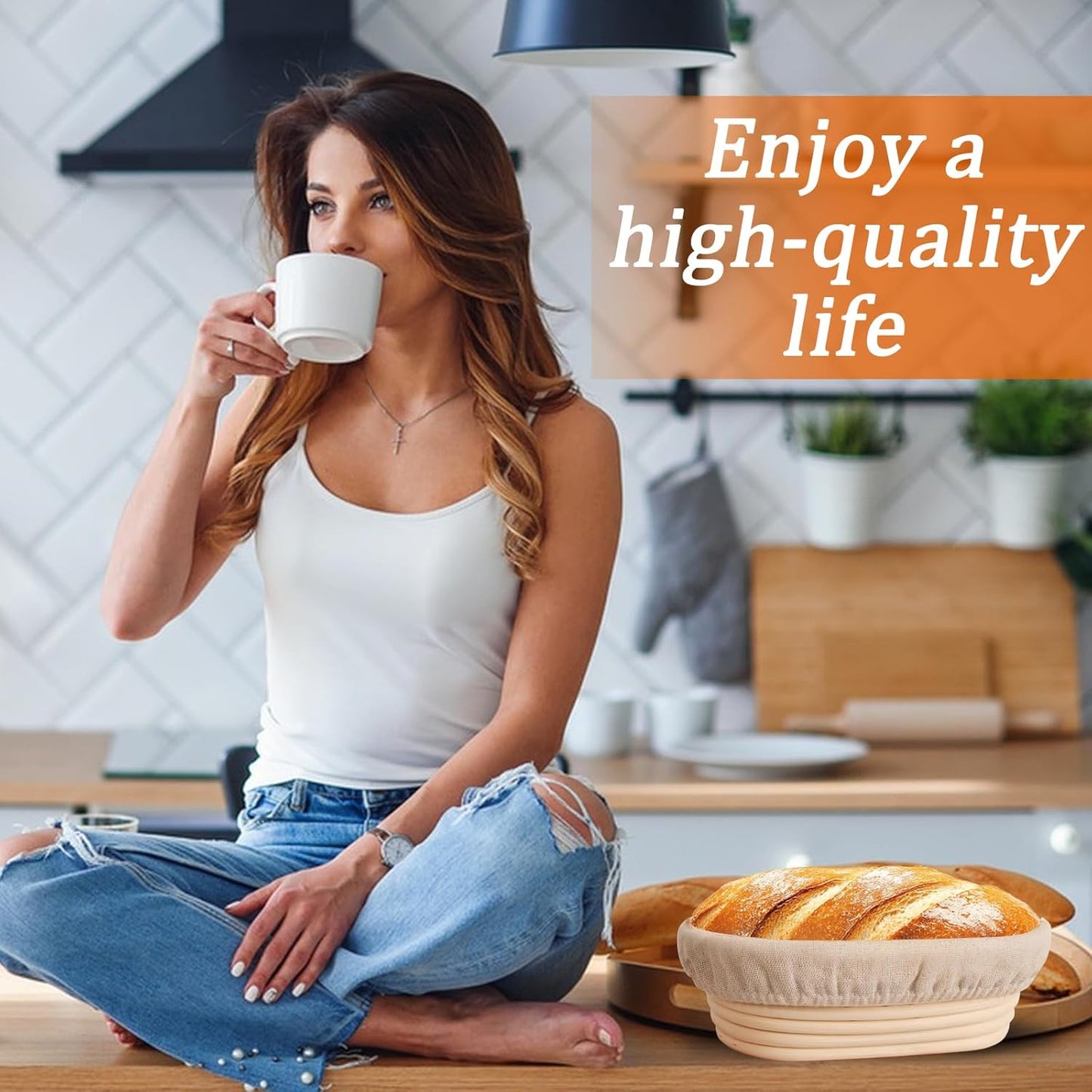 6 inch Oval Mini Banneton Bread Proofing Basket Small Sourdough Bread Baking Supplies Set of 5 Sourdough Starter Kit Baking Gifts