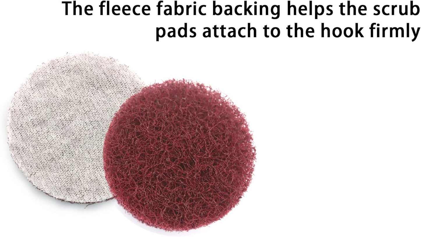 Heavy Duty Scour Pads, Non-Scratch Scrub Sponges, ULIFESTAR 5PCS Dish Scrubber Scouring Pads, Dual-Sided Reusable Household Scrub Pads for Dishes,Dish Cleaning Tool,Kitchen Scrubbers & Metal Grills