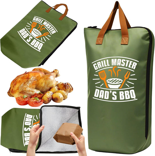 21in Brisket Blanket & Meat Resting Bag – Insulated BBQ Blanket for Resting Meat | Heavy-Duty Smoker Accessory for Brisket, Pork Shoulder, Smoked Turkey | BBQ Gifts for Men & Meat Lovers