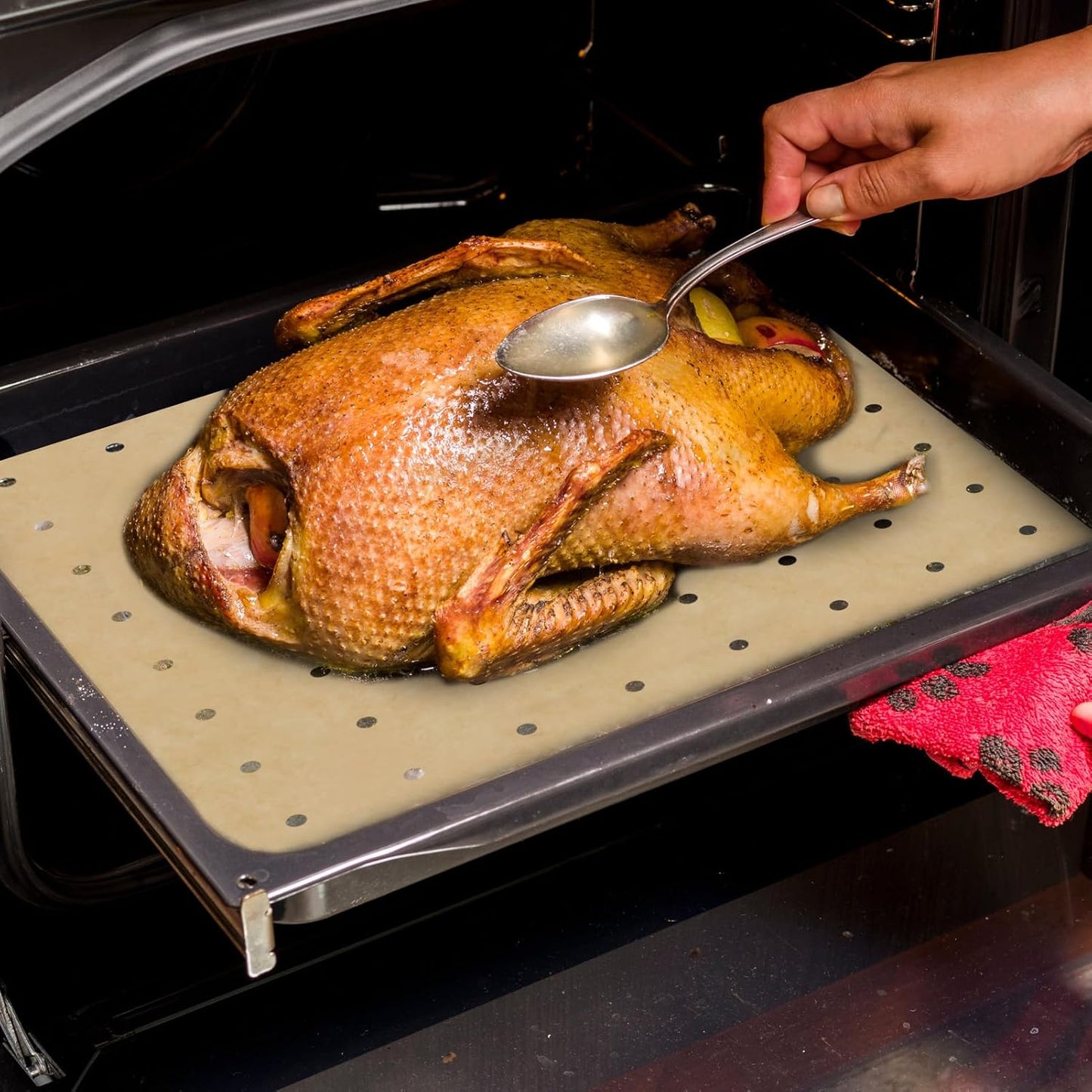 120 Sheets Air Fryer Oven Liners 11 x 12 Disposable Air Fryer Parchment Paper Liners Rectangle Non Stick Parchment Baking Paper Compatible with Ninja Foodi/Cuisinart/Breville/Emeril Lagasse/Gowise