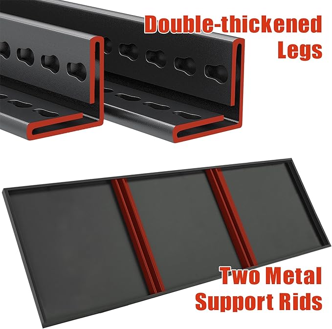 Kitchen Storage and Pantry Shelves,Metal shelving for Closet,Kitchen Organizers and Storage Shelves - Freestanding Microwave Shelf - 5 Tier Adjustable Bakers Rack for Pantry kitchenware Storage