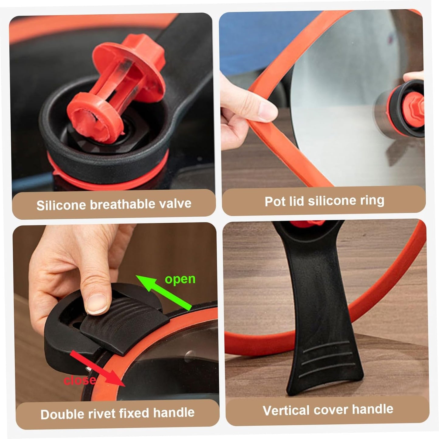 3.5L Stainless Steel Mini Pressure Cooker with Locking Handles & Glass Lid, Non‑Stick Micro Stock Pot for Gas, Induction & Electric Stove, Stew & Soup Maker.