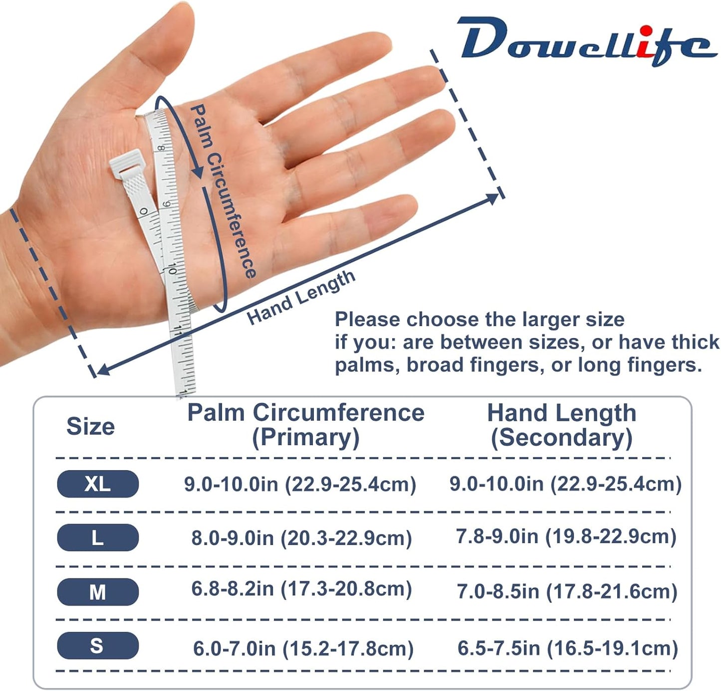 Dowellife Cut Resistant Gloves Protection, Safety Kitchen Cuts Gloves for Oyster Shucking, Fish Fillet Processing, Mandolin Slicing, Meat Cutting and Wood Carving, 1 Pair (Small)