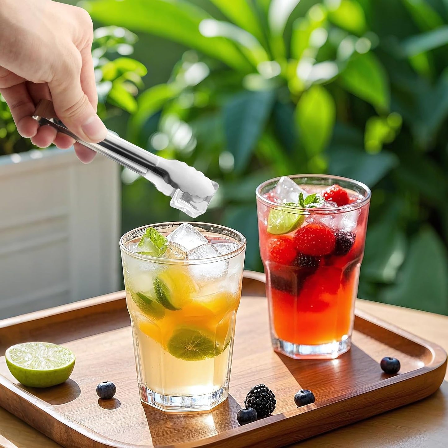 Tongs, Small Tongs for Serving Food Buffet Salad Cooking Metal Food Grade Kitchen Cooking Utensils Stainless Steel