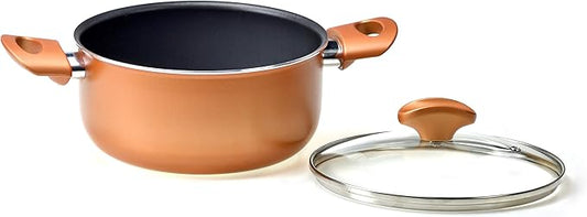 RAVELLI Italia Linea 20 Non Stick Dutch Oven, 5 Quart