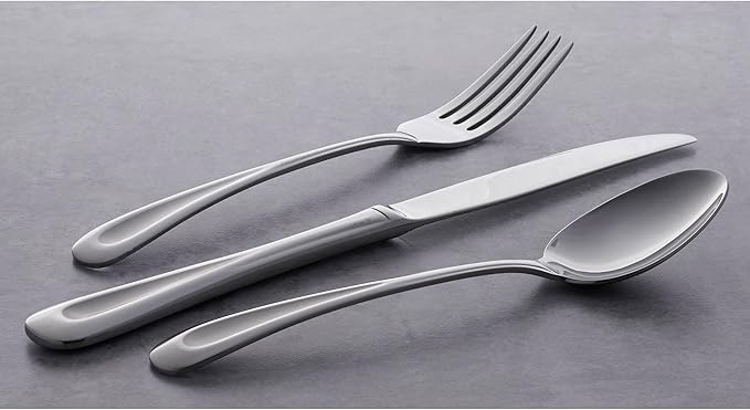 Oneida Satin Sand Dune Flatware, 45 Piece, Multi