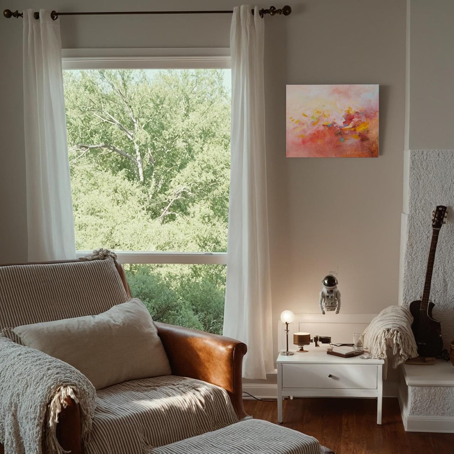 Gloliv Canvas Wall Art – Abstract Wall Decor Painting, Artist-Authorized Reproduction Canvas Prints, Modern Wall Art Decor for Living Room, Bedroom, or Office 14"x11"