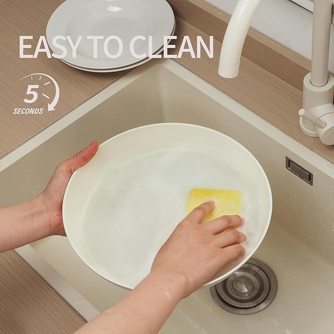 23pcs Ceramic Pots and Pans Set, Nonstick Detachable Handle Cookware, Induction Kitchen Cooking Set with Removable Handle,include Frying Pans & Saucepans Oven Safe(Pink)