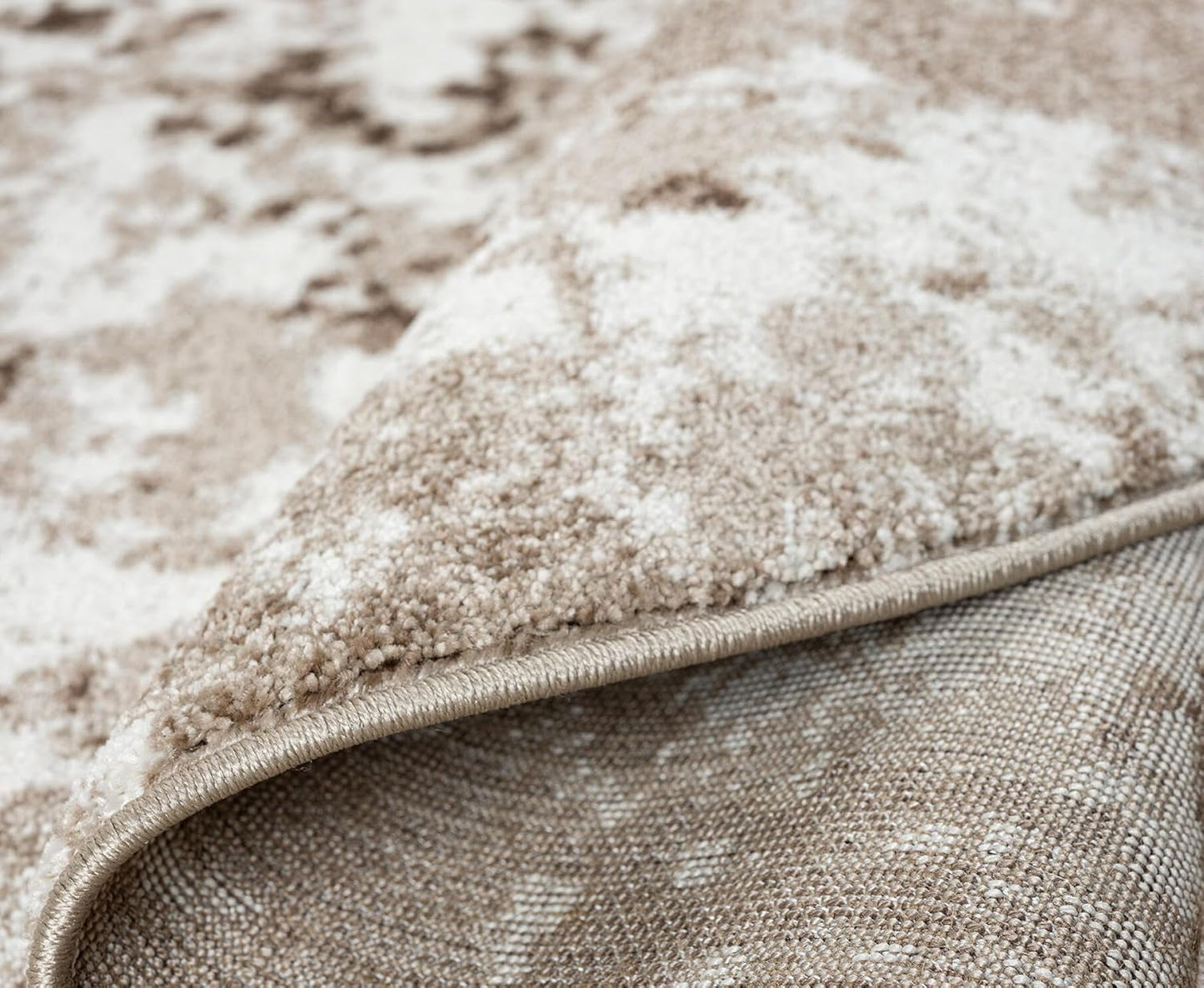 Keen Home Design Area Rugs - 8ft Round Non-Shedding, Abstract Rugs for Kitchen, Living Room, Bedroom, Dining Room, Entryway - Size: 7'10" Round, Multi