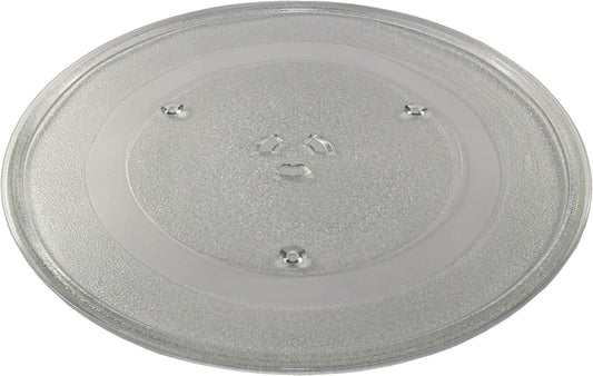 HQRP 14.125" Glass Turntable Tray for Microwave Oven Cooking Plate, 14-1/8 inch