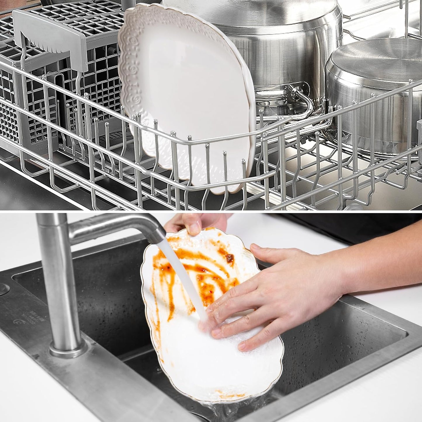 Kassel Ceramic Serving Platter Set | 16”/14”/12” Oval Serving Trays for Entertaining at Parties and Weddings | Oven Safe XL Serving Trays for Tacos, Steak, and Cake