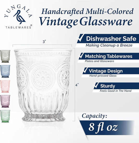 Yungala Multi-colored Small Drinking Glasses