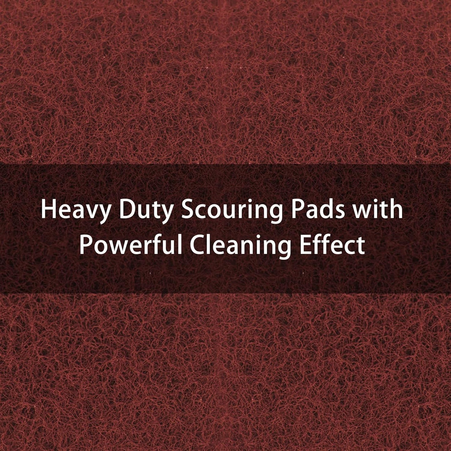 Heavy Duty Scour Pads, Non-Scratch Scrub Sponges, ULIFESTAR 5PCS Dish Scrubber Scouring Pads, Dual-Sided Reusable Household Scrub Pads for Dishes,Dish Cleaning Tool,Kitchen Scrubbers & Metal Grills