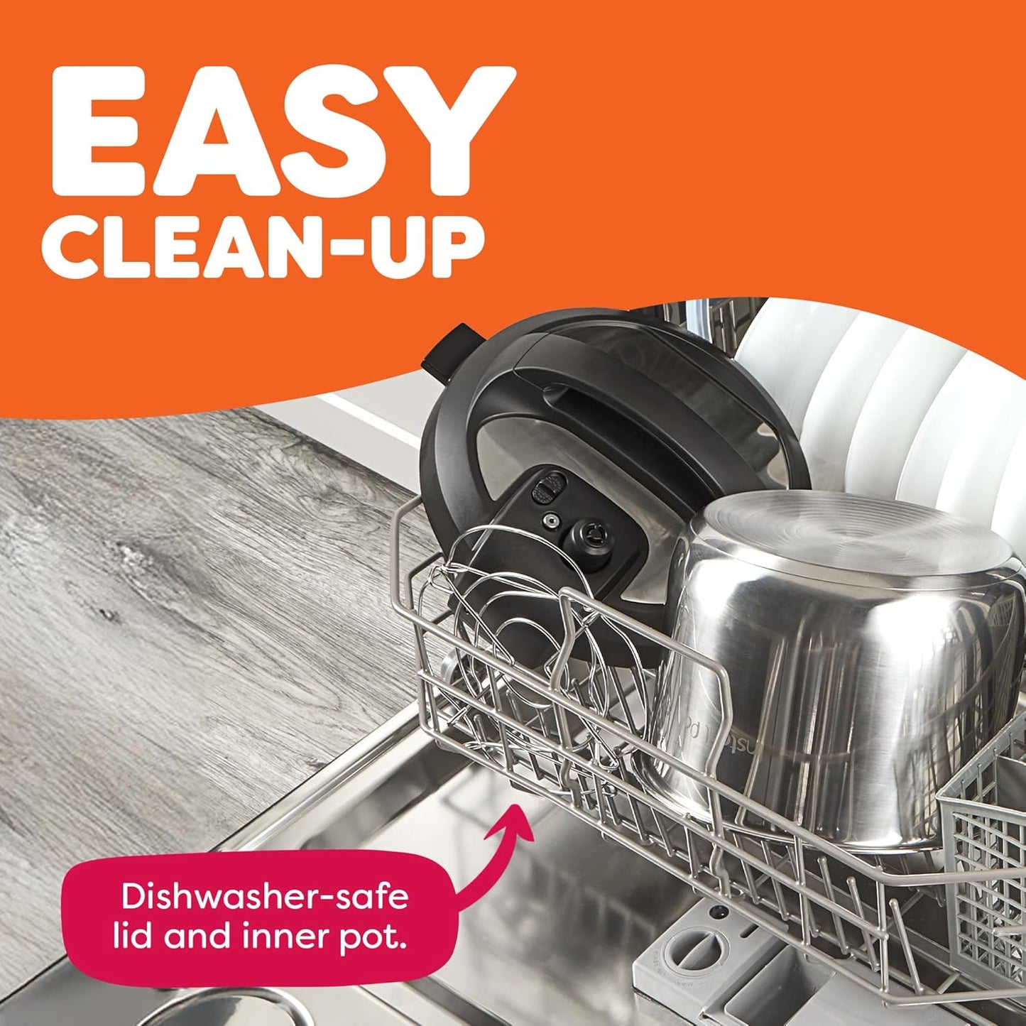 Instant Pot Duo 7-in-1 Electric Pressure Cooker, Slow Cooker, Rice Cooker, Steamer, Sauté, Yogurt Maker, Warmer & Sterilizer, Includes App With Over 800 Recipes, Stainless Steel, 8 Quart