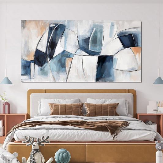 Canvas Wall Art Decor Abstract Wall Art for Living Room Abstract Canvas Art Wall Decor Wall Art Pictures Modern Colorful Wall Art Prints Artwork for Walls Bedroom Office Home Decor 20" X 40"