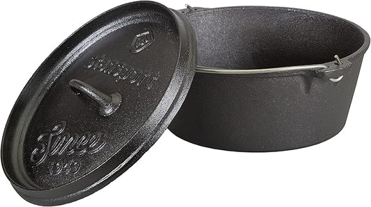 Stansport Pre-Seasoned Cast Iron Dutch Oven