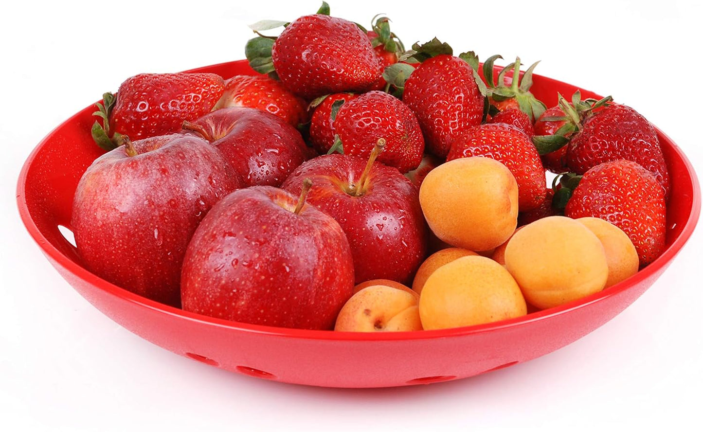 Mintra Home Curly Collection (Fruit Tray 1pk, Red)