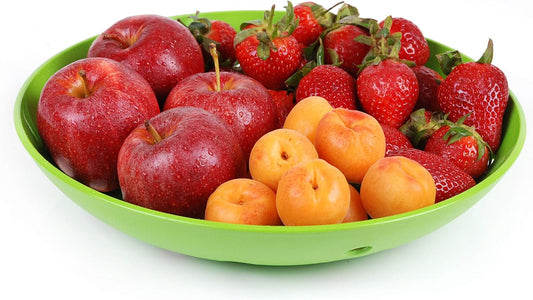 Mintra Home Curly Collection (Fruit Tray 1pk, Green)