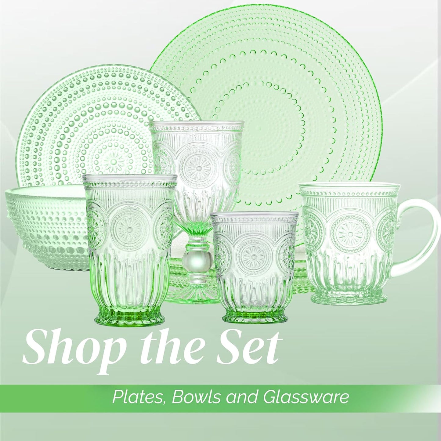 Yungala Green Glass Bowl