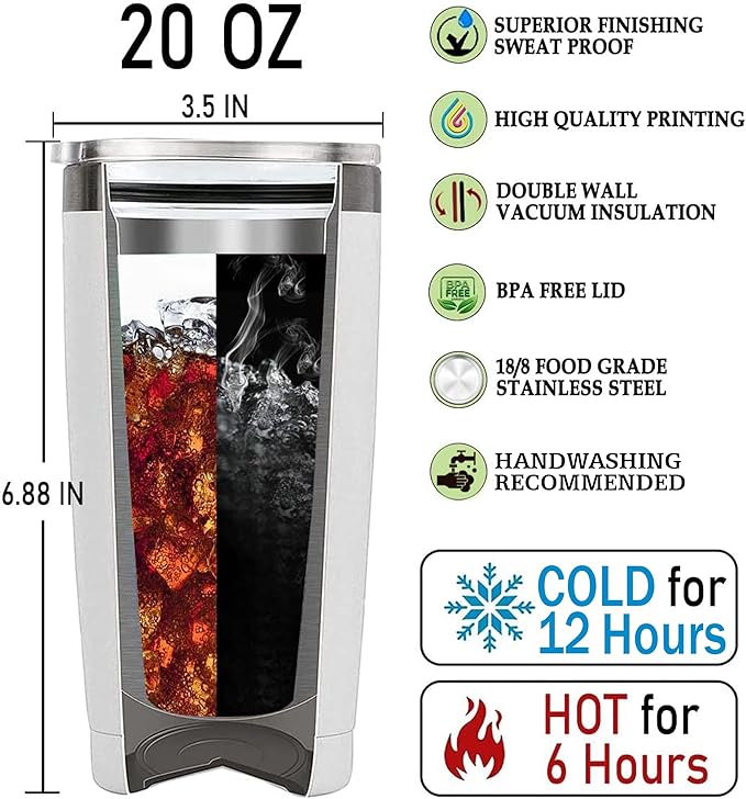 Gifts for Boxer Lovers 20 Oz Stainless Steel Tumbler Travel Coffee Mug Birthday Christmas New Year Thanksgiving Easter Gift Ideas for Dog Lovers Owners Boxers Mom Funny Facts Water Bottle