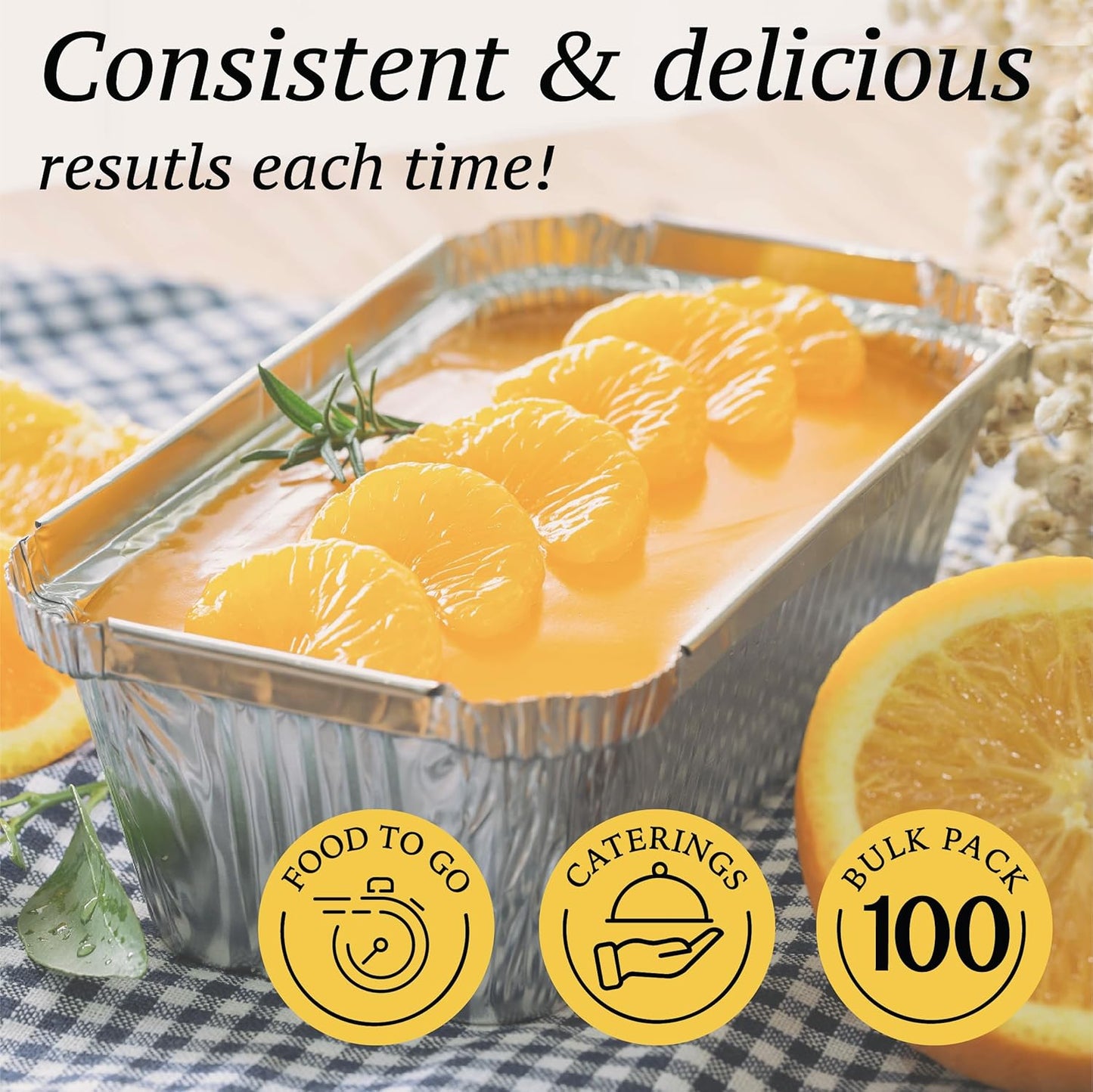 Spare Essentials (110 Pack Aluminum Loaf Pans with Lids, Disposable Bread Tins for Baking, Lunch Containers, Single Serve Baking Dishes - Foil Loaf Pans, Aluminum Bread Pans (7.8 x 4.3 x 2 Inches)