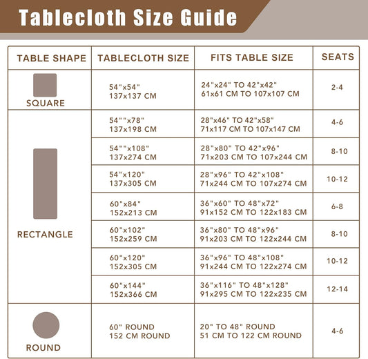 Fitable Faux Linen Textured Beige Round Tablecloths 60 Inches - 2 Pack Faux Burlap Table Clothes for Banquet, Party, Dining, Farmhouse, Outdoor (Great for 20"-48" Round Tables)