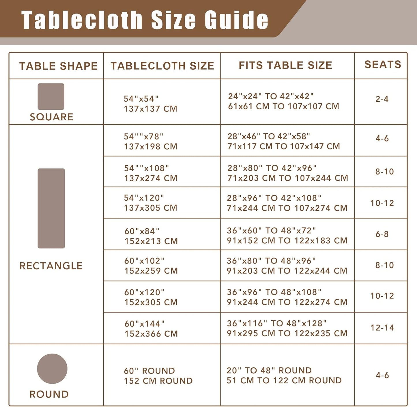 Fitable Faux Linen Table Clothes 2 Pack, Faux Burlap Fabric Tablecloths for Rectangle Tables, Rustic Holiday Table Covers for Kitchen Dining, Party, Farmhouse (Stone, 54 x 78 Inch)