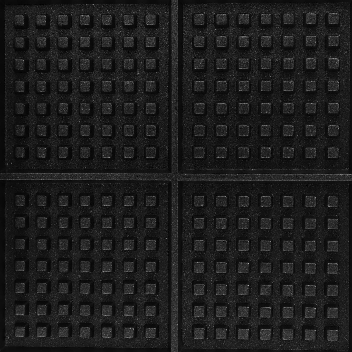 Commercial Waffle Maker, 1750W Electric Waffle Bowl Maker, Stainless Steel Waffle Making Machine with 4 Molds & Practical Handle for Restaurant Bakery Snack Bar Family