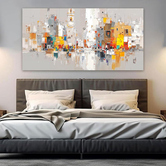 Abstract Canvas Wall Art Decor Modern Wall Art for Living Room Large Colorful Wall Art Prints Artwork for Walls Abstract Art Pictures Abstract Canvas Art Wall Decor Bedroom Office Decorations 24"X48"