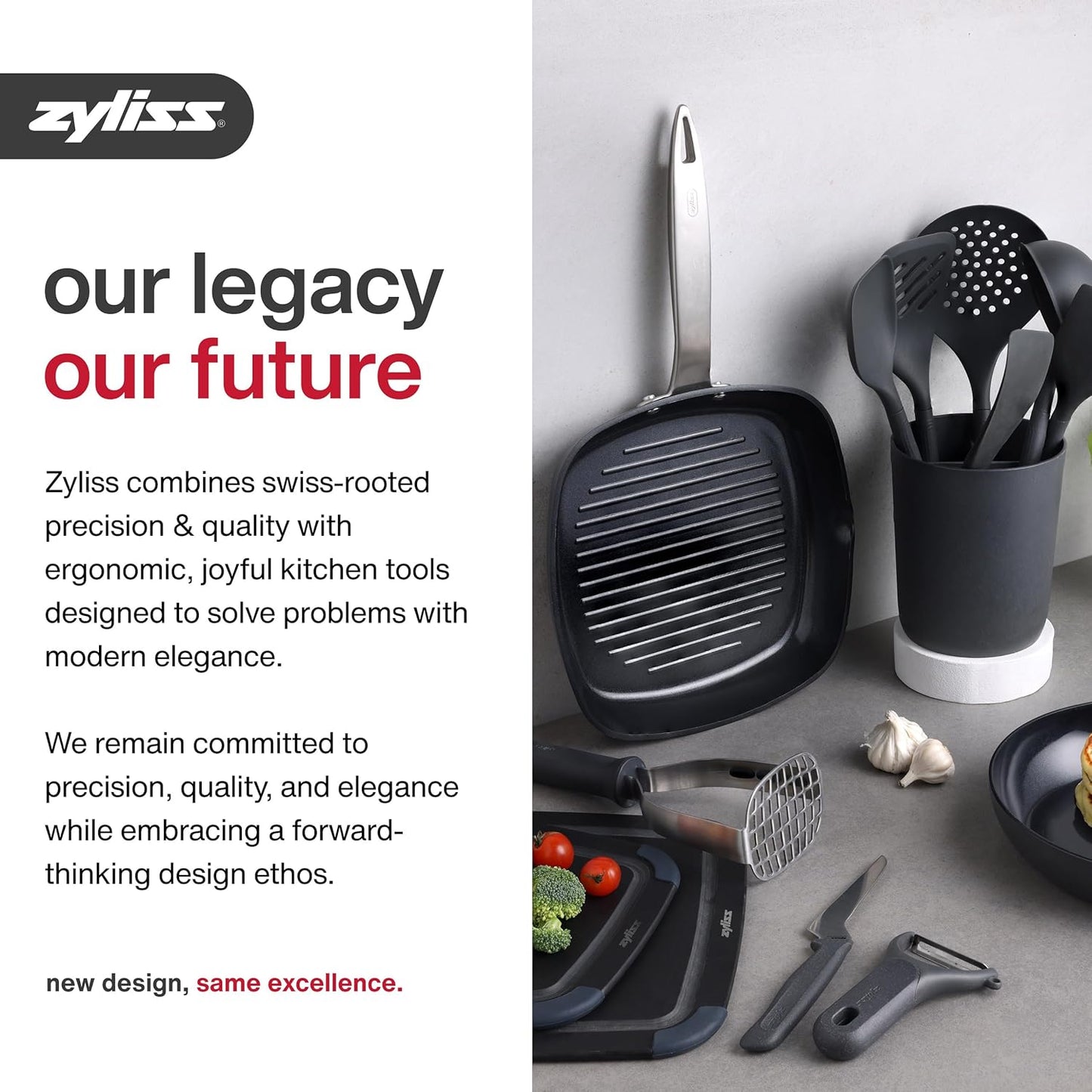 Zyliss 3 Piece Knife Value Set - Kitchen Knife Set - Kitchen Knife Set with Sheath Covers - Includes Paring, Serrated Paring & Utility Knives - Stainless Steel