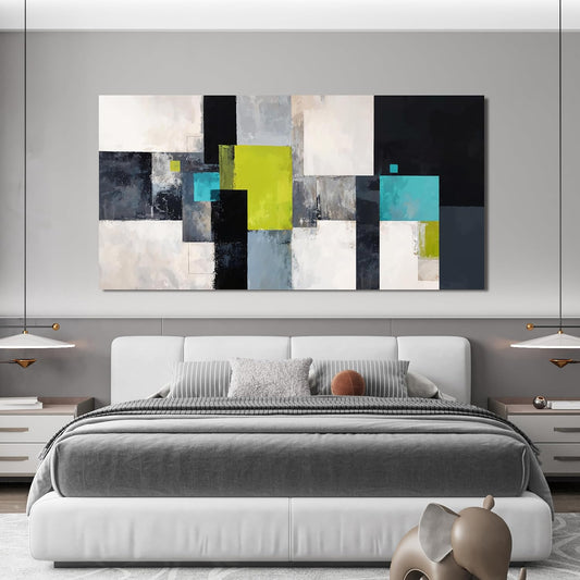 Large Canvas Wall Art Decor Wall Art Pictures for Living Room Black and White Oversized Wall Art Prints 29"X58" Abstract Canvas Art Wall Decor Artwork for Walls Modern Gray Wall Art Home Office Decor