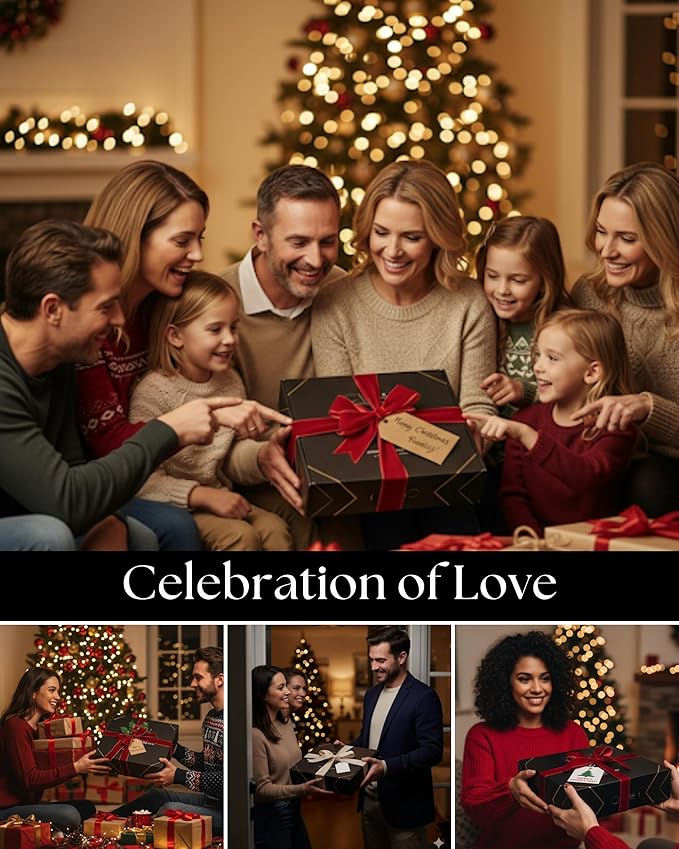 Charcuterie Board Set β Bamboo Cheese Platter with Knives, Bowls & Round Tray β Eco-Friendly Gift for Housewarming, Weddings & Parties β Wood Serving Board for Entertaining