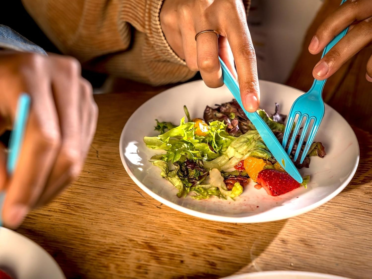 phade 100% Compostable Forks – BPI Certified Wrapped Cutlery in Compostable Packaging, 350 Bulk Count, 6.5 Inch Sustainable Disposable Utensils for Events, Takeout, Home – Made in USA