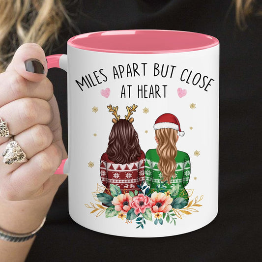 Personalized Bestie Cup - Christmas, Birthday Gifts For Best Friend, Sister, BFF, Her - Friendship Gifts For Women - Valentine, Mothers Day Bestie Cup - Sister, Long Distance Friendship Gift