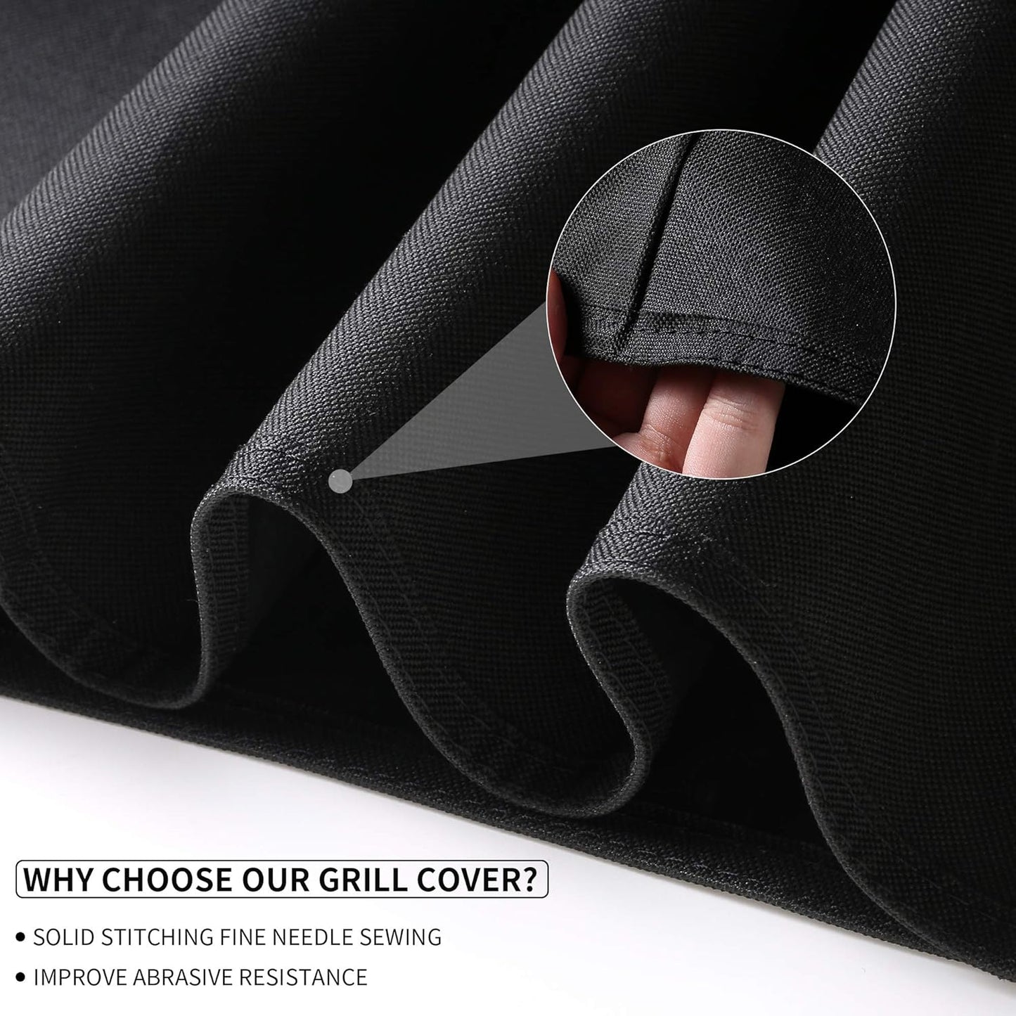 SUPJOYES Grill Cover for Traeger Pro 22 & 575 Series, Wood Pellet Smoker Cover for Traeger, Heavy Duty Waterproof BBQ Accessories with Special Zipper Design