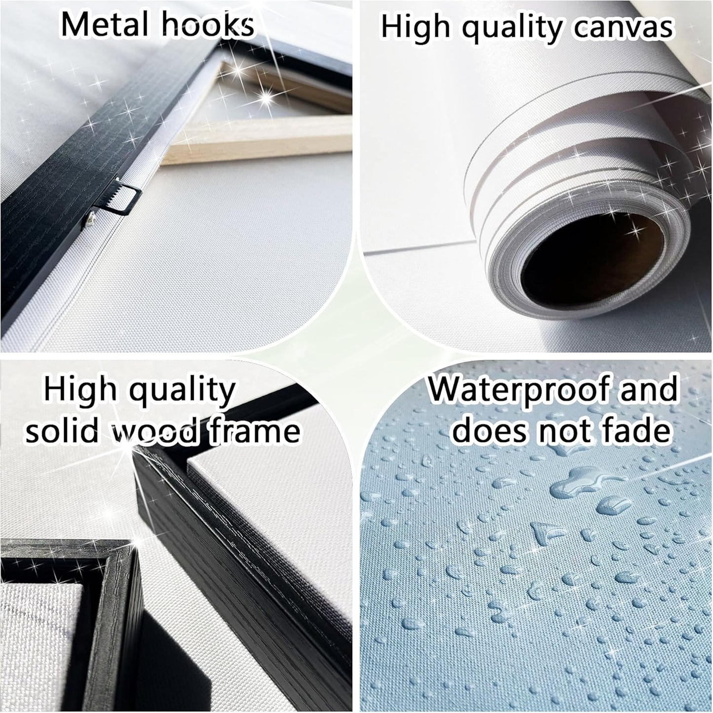 YCPRIMER Nature Mountain Canvas Wall Art National Park Painting Green Ridge Landscape Picture Panoramic Artwork Framed Large Size for Home Office Living Room Bedroom Wall Decor 29x58inch