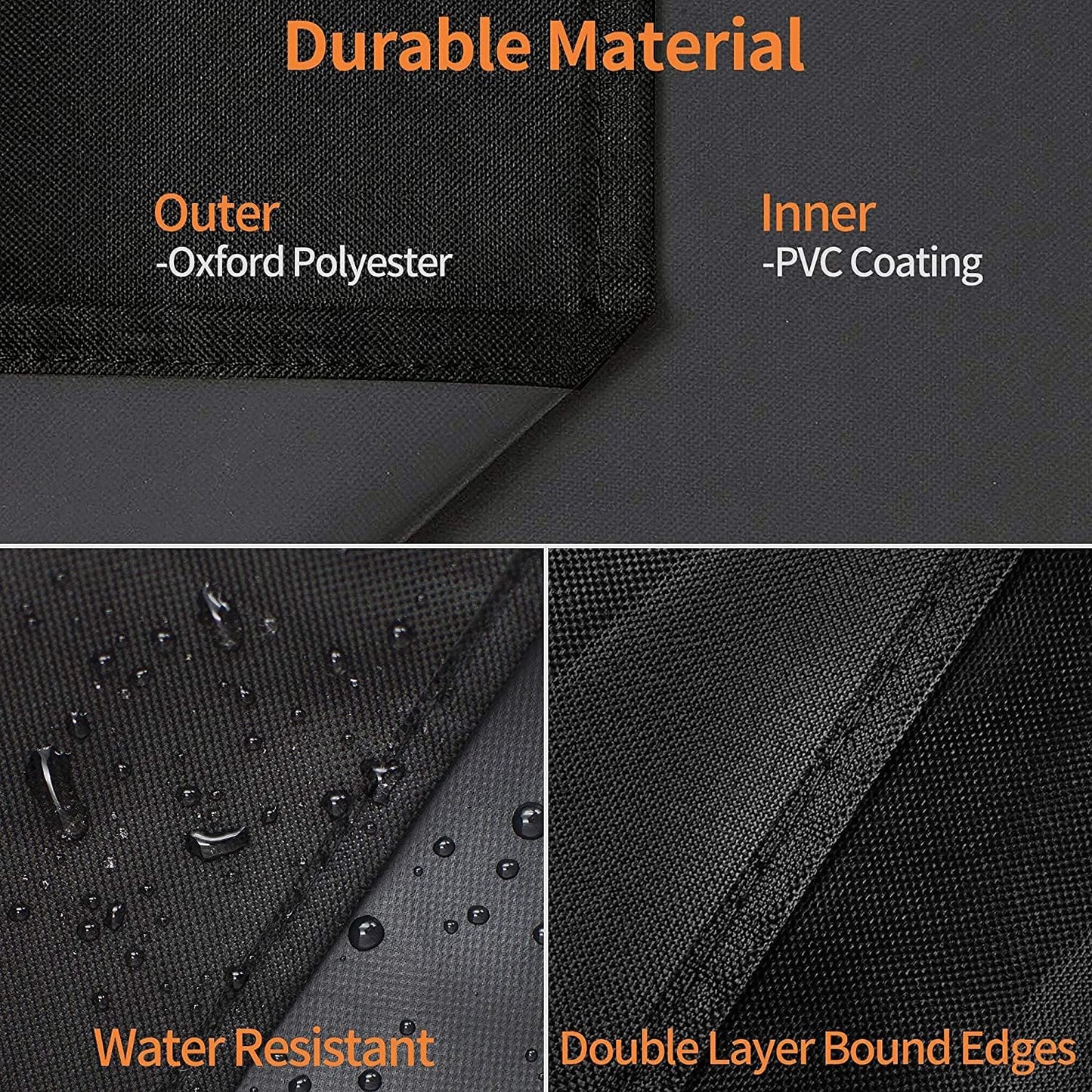 Heavy Duty Grill Cover Compatible with 1814 Blackstone 17 Inch Griddle with The Hood, 600D Heavy Duty Cover - Heighten