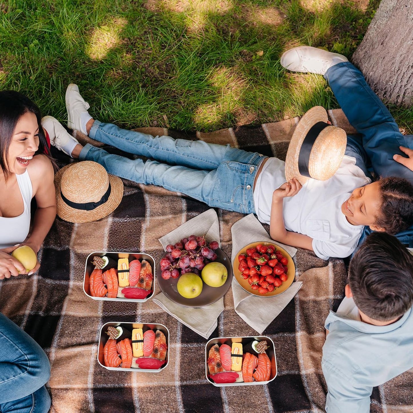 12 Pcs Stainless Steel Food Storage Containers with Lids, 37 oz Metal Lunch Bento Box, Lightweight Stackable Easy Open Meal Prep Container for Kitchen Picnic, Freezer & Dishwasher Safe