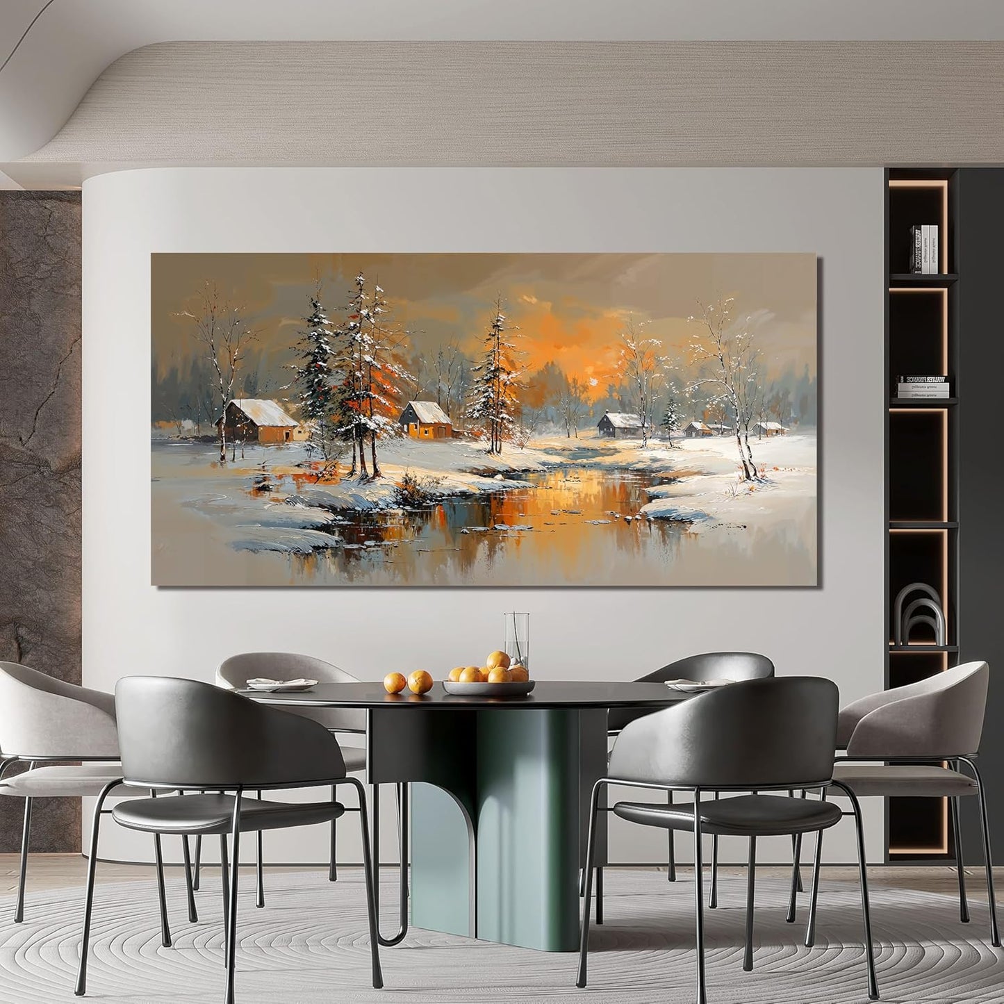 Canvas Wall Art Decor Modern Wall Art Pictures for Living Room Nature Coastal Wall Art Prints Large Landscape Wall Art Decorations Artwork for Walls Canvas Art Wall Decor Home Office Decor 24" X 48"