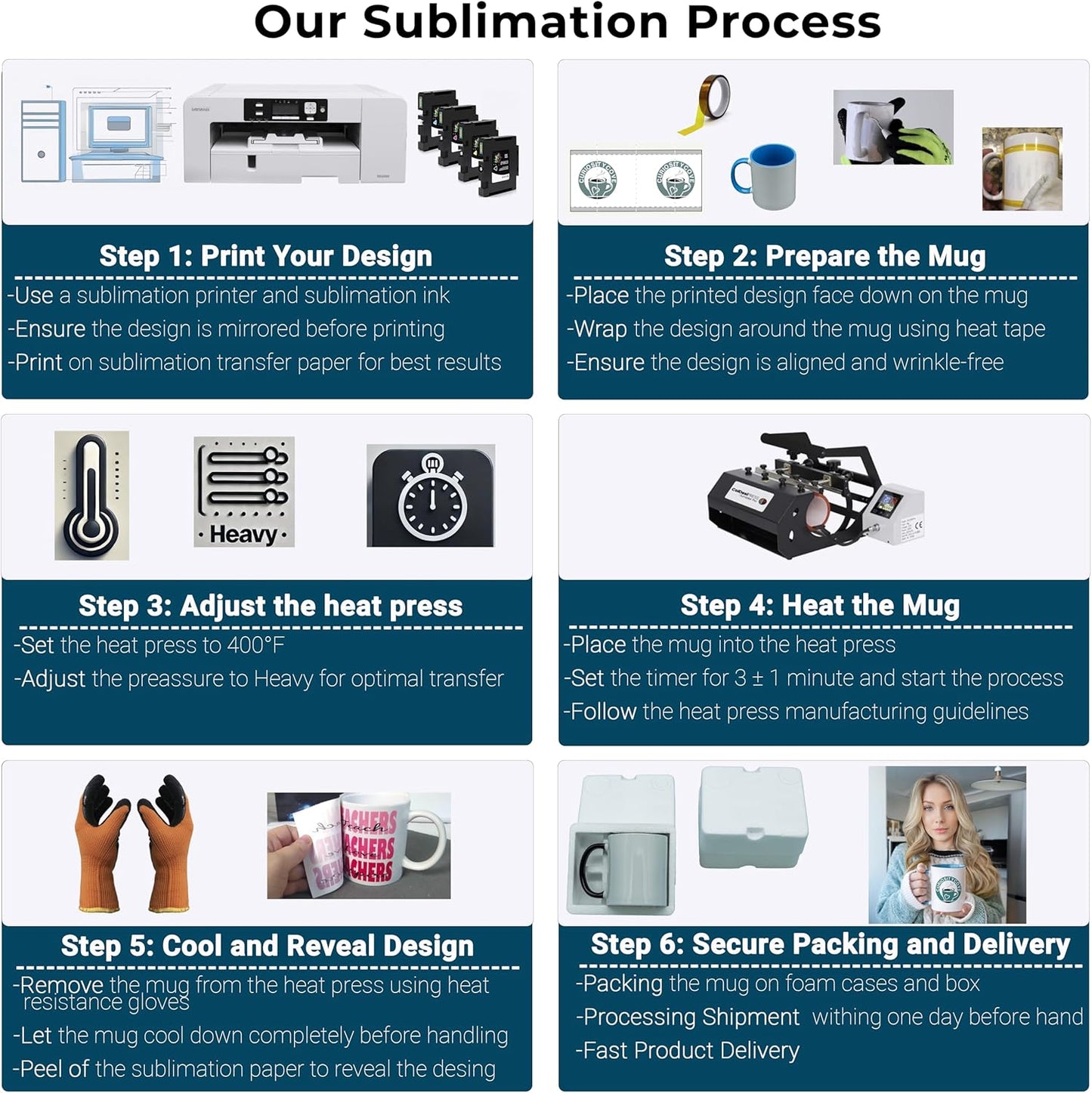 Personalized Coffee Mug | Custom Photo, Text, or Logo Cup (11oz, Pink Rim, Inner, and Handle) |Dishwasher & Microwave Safe |Unique Gift for Men & Women –Taza Personalizada