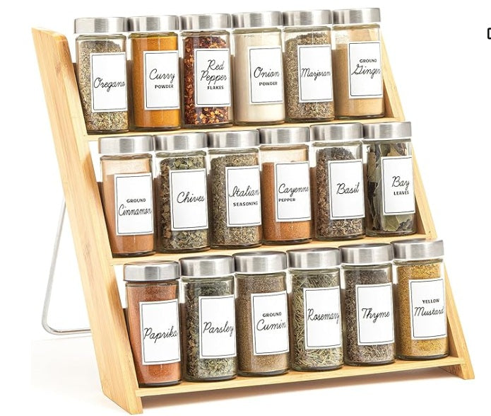 Spice Racks & Jars