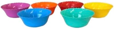 Mintra Home Curly Collection (Assorted, 5in Small Bowl - 6pk)