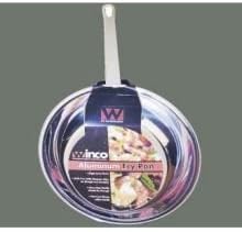 Winco Commercial-Grade Aluminium Fry Pan/Skillet, Mirror Finish, 14"