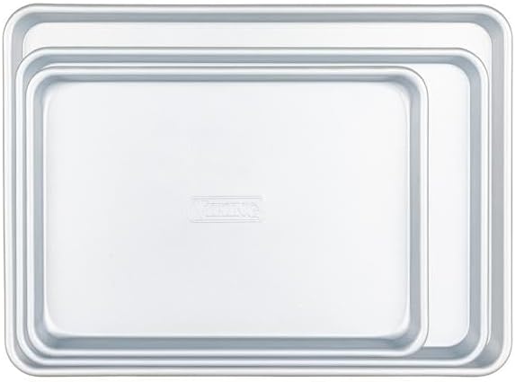 Viking 3-Piece Nonstick Baking Sheet Set, Silver