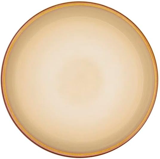 Sango 16-Piece Stoneware Dinnerware Set for 4, Reactive Glaze on Earthy Brown Plates and Bowls Sets, Ceramic Dish Set, Glossy Dishes & Coffee Mugs for Daily Dining, Microwave & Dishwasher Safe, Nova